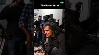 The boss we want V/S The boss we all got | #chamkila #behindthescene #imtiazali #diljitdosanjh