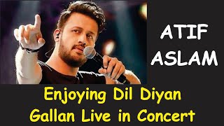Dil diyan gallan live by Atif Aslam|At Metro City Sara e Alamghir|Sur Hunt