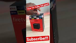 All New Fire TV Cube 3rd Generation Finally Arrived! Full Videos Coming Soon!! #firetv #shorts