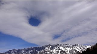 雲に魅せられて早春の大望峠・4K