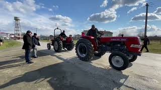 MASSEY FERGUSON 240 s vs İŞBORA SD 4000 çekişme