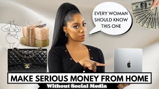The NUMBER ONE Small Business Idea For Women (Make Money From HOME)  | NO Social Media