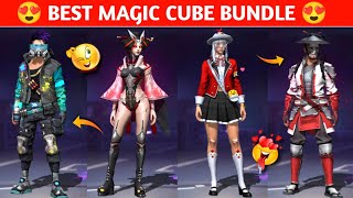 BEST MAGIC CUBE BUNDLE 😍 | BEST MAGIC CUBE BUNDLE IN FREE FIRE | BEST MAGIC CUBE BUNDLE TODAY .