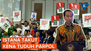 Jokowi Khawatir Istana Akan Dituduh jika Koalisi Parpol Gagal Terbentuk