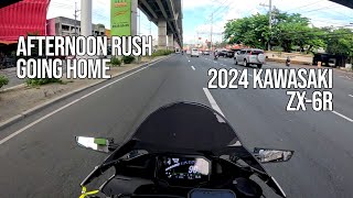 Ride Going Home │ POV [PURE SOUND] │ Kawasaki ZX6R │ SC Project Slip-on │ Motorcycle ASMR