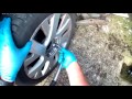 How to check the wheel bearing on a 2007 Citroen C4