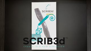 SCRIB3d ADVANCED unboxing