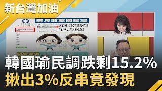 《石濤聚焦》「距大選投票30天 韓國瑜民調15.2」蔡英文高達50.8% 親共者倒血霉－人類共識（09/12）