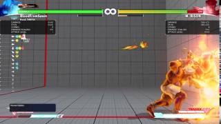 SFV - Dhalsim Corner Setup Option