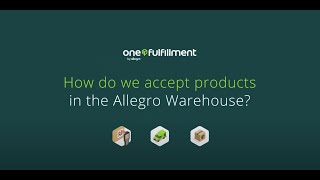 How do we accept products in Allegro Warehouse?