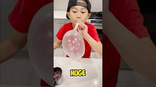 Blowing Hi-Chew Bubbles! Food Experiment! #shorts #food #fun
