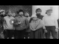 bolsheviks prisoners of war at an ekaterinburg prison in russia during world war ...hd stock footage