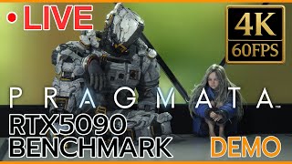 LIVE 4K 60FPS | PRAGMATA |RTX 5090 BENCHMARK | Live Gameplay DEMO