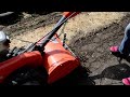 husqvarna 650 rtt tiller adjusting the till depth