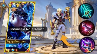 TOP 1 XAVIER TUTORIAL 2025 | HOW TO COUNTER META NEW HERO LUKAS IN RANKED | XAVIER BUILD 2025 MLBB