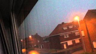 Big thunderstorm over Tielt (Belgium) - Zwaar onweer boven Tielt