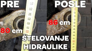 Štelovanje maksimalne visine podizanja hidraulike na IMT 539!