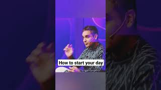 अपने दिन की शुरुवात कैसे करे 🤔 sandeep maheshwari speeches #shorts