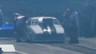 Kevin Rivenbark, Sidnei Frigo, Billy Banaka, Manny Buglinga, Lyle Barnett, in the booth, Pro Mod, Qu