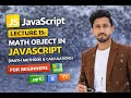 JavaScript Lecture 15: Math Object in JavaScript (Math Methods & Calculations)