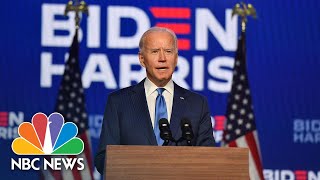Biden Says 'We're Going To Win This Race' As He Leads In Swing States | NBC News