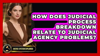 How Does Judicial Process Breakdown Relate to Judicial Agency Problems? - Justice System Explained