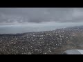 flight from baku azerbaijan 4k