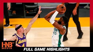 Boston Celtics vs LA Lakers 4.15.21 | Full Highlights