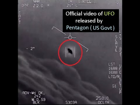 Complete Pentagon UFO Video ( Tic Tac UFO Video ) - Declassified Video ...