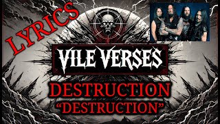 DESTRUCTION - Destruction (Lyrics) 2024