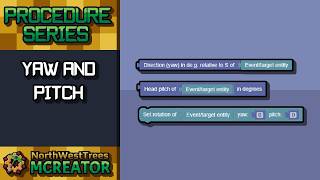 #36 Yaw and Pitch | MCreator Procedure Series