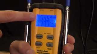 Fieldpiece SDP2 Dual In-Duct Psychrometer - Measures Supply \u0026 Return Air Conditions at the Same Time