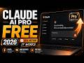 How to Get Claude AI Pro for FREE (it actually works...in 2026)