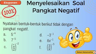 Pangkat Negatif: Rahasia Menyelesaikan Soal dengan Mudah!