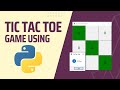 Tic Tac Toe Game Tutorial Using Python and tkinter [2022]