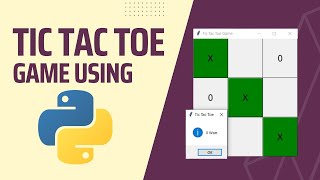 Tic Tac Toe Game Tutorial Using Python and tkinter [2022]