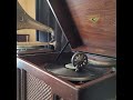 小畑 実 ♪あゝ高原を馬車は行く♪ 1951年 78rpm record. victor j 1 ｰ 51 phonograph