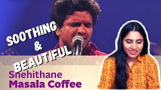 Masala Coffee Reaction | Snehithane cover reaction - Music Mojo Season 3 - KappaTV | Ashmita Reacts