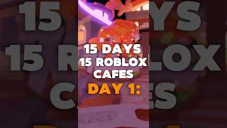 **15 DAYS 15 ROBLOX CAFES/RESTAURANTS** - DAY 1: Kohaú Hibachi Restaurant #shorts #roblox #challenge