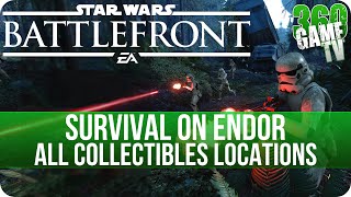 Star Wars Battlefront - Survival on Endor - All Collectibles Locations