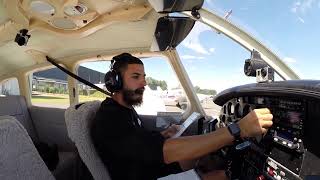 First Solo in G-OLEA [Flight Training London] Elstree 26L