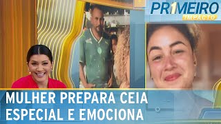 “Fruto do trabalho”: Mulher prepara ceia especial e emociona | Primeiro Impacto (26/12/24)