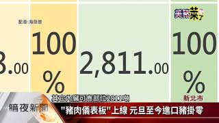 蘇揆視察台北港 強調肉品進口要過三關【客家新聞20210104】