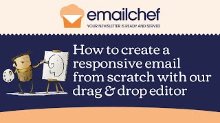 How to create a responsive email from scratch with our drag & drop editor