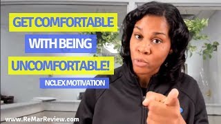 Get Comfortable With Being Uncomfortable!  - Monday Motivation