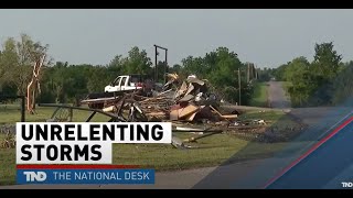 More severe weather eyes America's heartland as clean up from previous storms continue