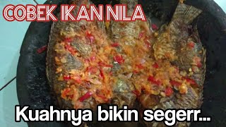 Cobek Ikan Nila gurih segerr | Cobek Jerit | Khas Sunda | seuhah