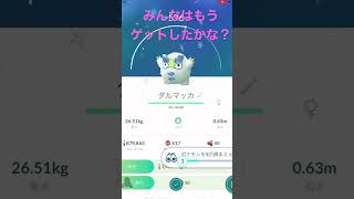 色違いガラルダルマッカがキターーーッ！！ ポケモンGO PokemonGO