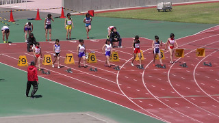 20160429群馬県高校総体中北毛地区女子100m3組