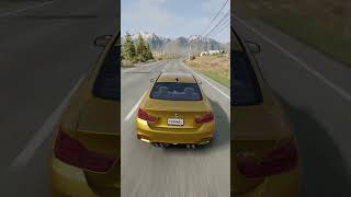 BMW M4 GOLD #viral #shorts #beamngdrive #cars #bmw